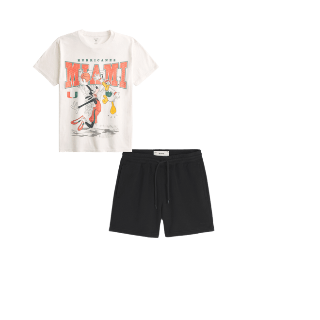 Relaxed Disney Miami Hurricanes Graphic Tee