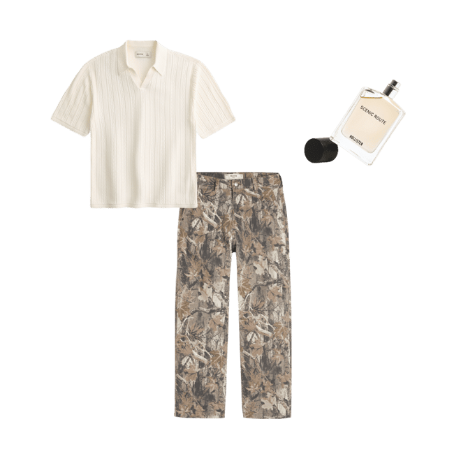 Baggy Camo Painter Pants
