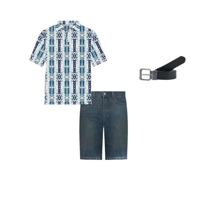 Men's Wrangler Performance Polo in Icy Geo