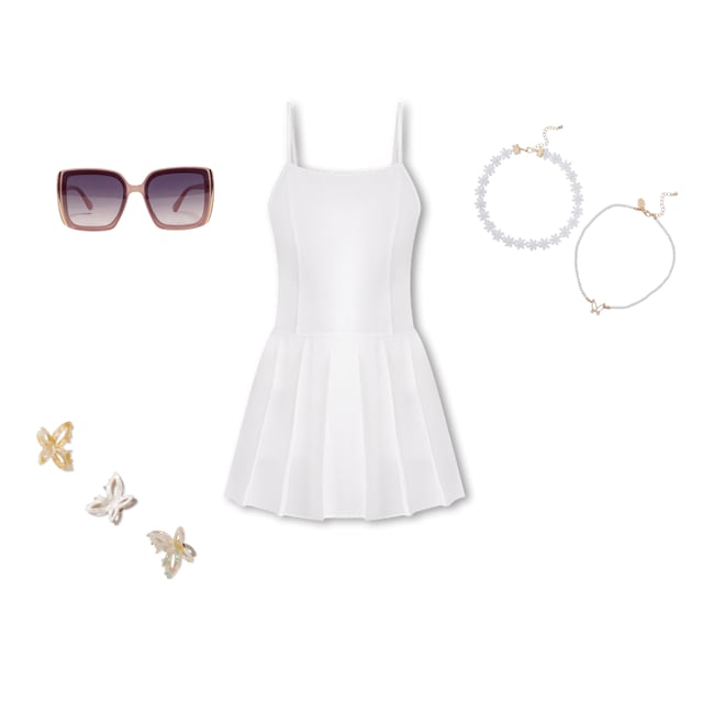 Air Soft Active Pleated Dress