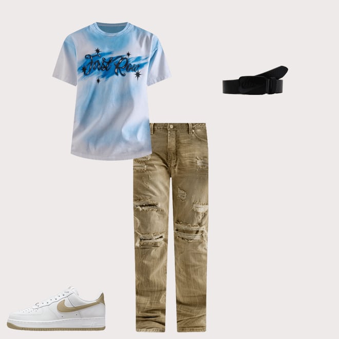 First Row Escapes Rhinestone Tee