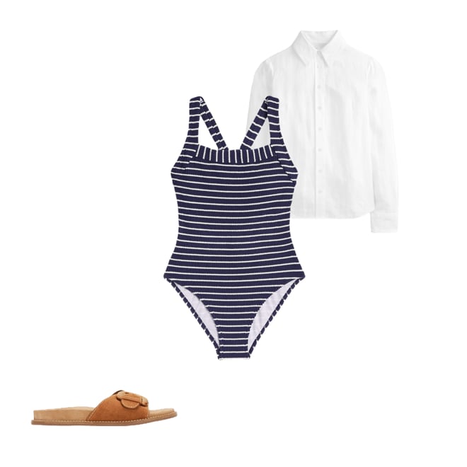 2nd bundle featuring 2 items which compliment Scoop Cross Back Swimsuit