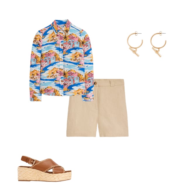 4th bundle featuring 3 items which compliment Sienna Linen Shirt-Multi, Paradise Bay