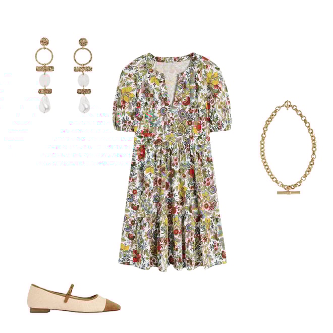 2nd bundle featuring 3 items which compliment Piper Short Jersey Dress-Multi, Citrus Vine