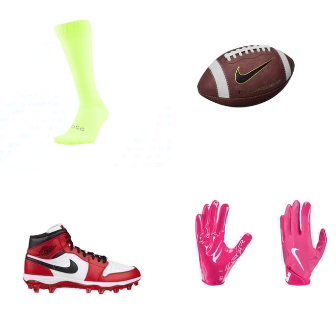 Men's Jordan 1 Alpha Menace Mid Football Cleats | Dick's Men's Jordan 1 Alpha Menace Mid Football Cleats | Dick's