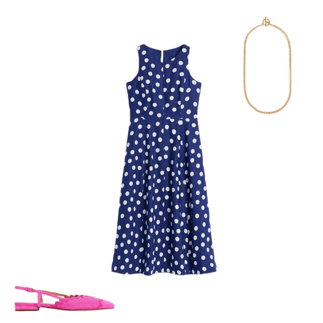 2nd bundle featuring 2 items which compliment Carla Linen Midi Dress-Starboard Blue, Painted Dot