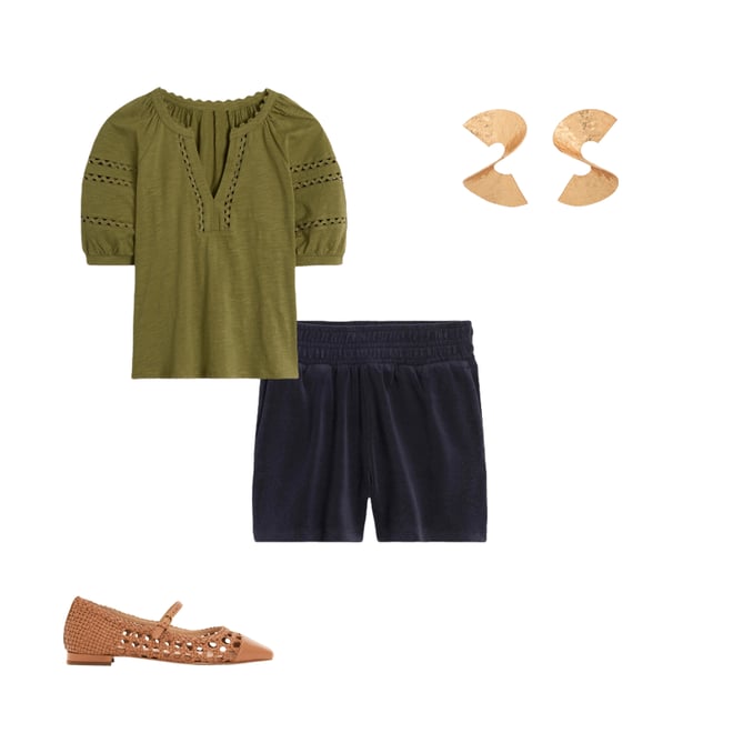 3rd bundle featuring 3 items which compliment Maisy Rikrak Trim Top