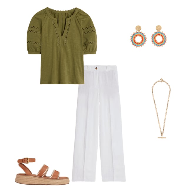 5th bundle featuring 4 items which compliment Maisy Rikrak Trim Top