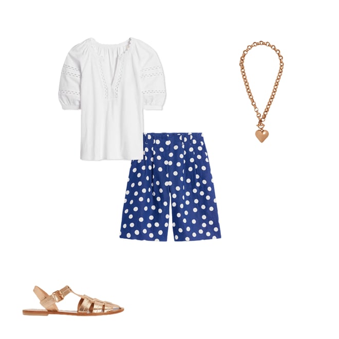 2nd bundle featuring 3 items which compliment Maisy Rikrak Trim Top-White