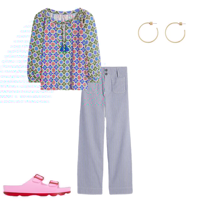 3rd bundle featuring 3 items which compliment Blouson Sleeve Raglan Top