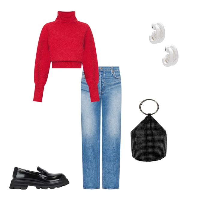 2nd bundle featuring 4 items which compliment Elya Turtleneck Sweater