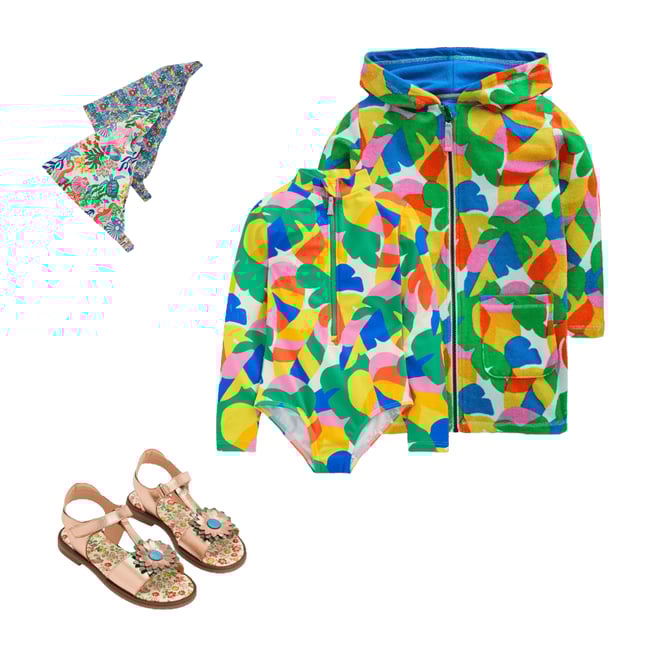 2nd bundle featuring 3 items which compliment Long-Sleeved Swimsuit