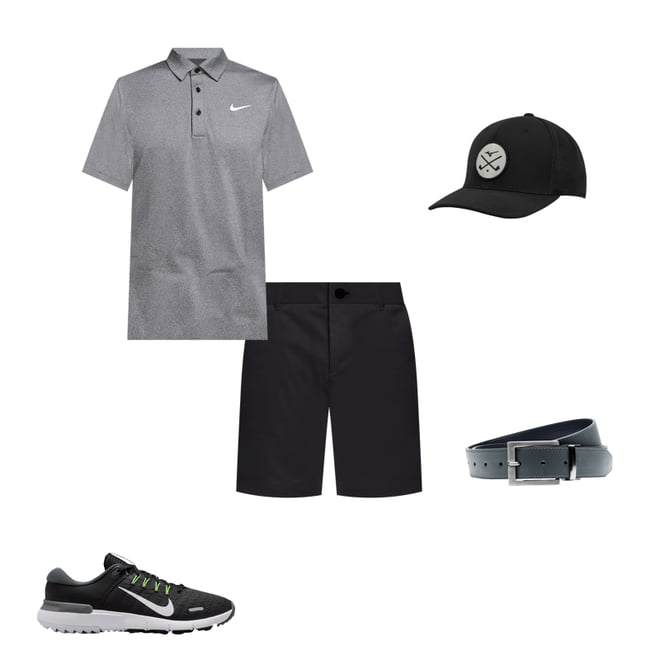 Mizuno Crossed Clubs Mesh Snapback Golf Hat - Carl's Golfland