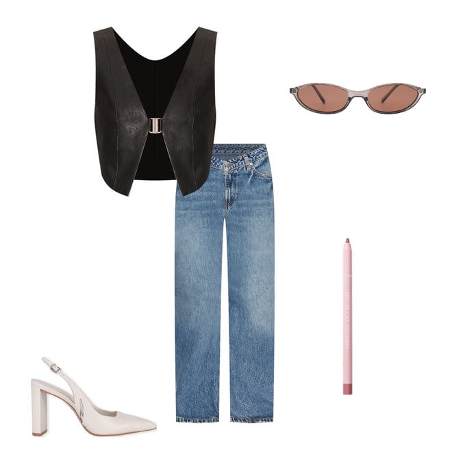 3rd bundle featuring 4 items which compliment V Front Curve Jeans