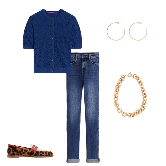 2nd bundle featuring 4 items which compliment Girlfriend Jeans-Mid Vintage