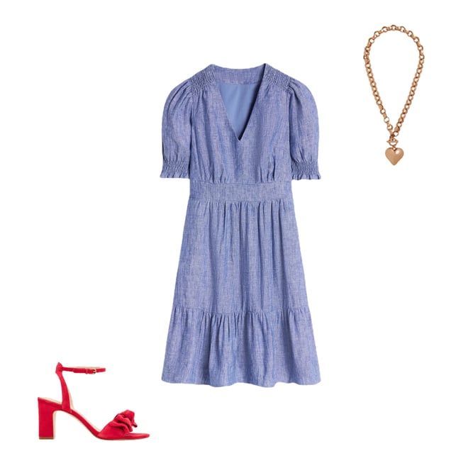 4th bundle featuring 2 items which compliment Anna Linen Short Dress