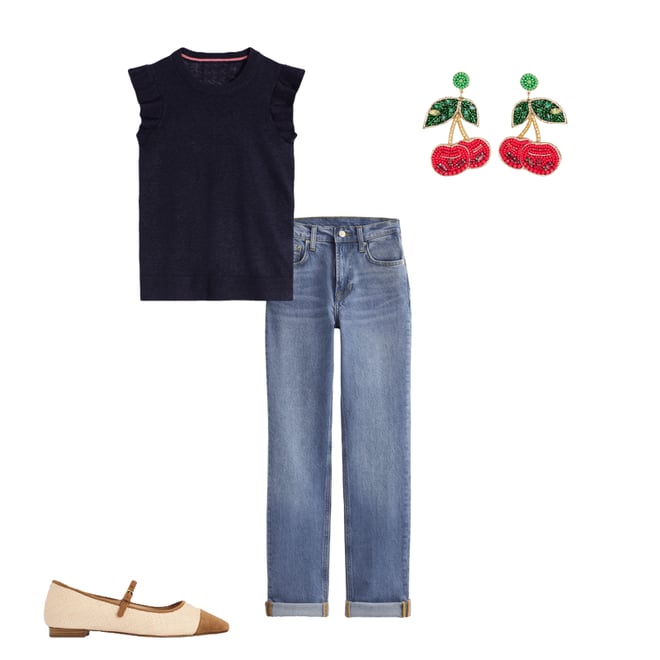 3rd bundle featuring 3 items which compliment Josie Frilled Linen Tank