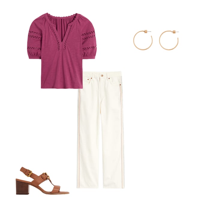 3rd bundle featuring 3 items which compliment Maisy Rikrak Trim Top