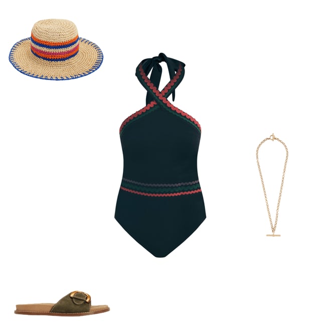 2nd bundle featuring 3 items which compliment Hardware Mule Sandal, Deep Olive