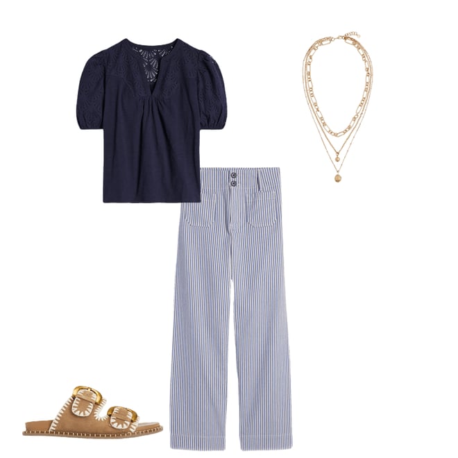 1st bundle featuring 3 items which compliment Dolly Broderie Top