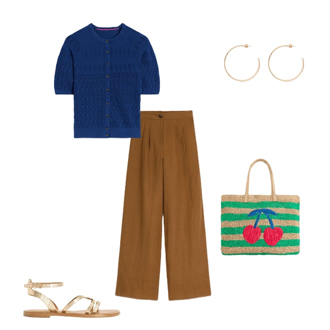 4th bundle featuring 4 items which compliment Dulwich Linen Trousers