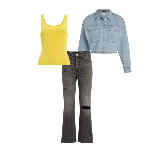 Body Contour Compression Scoop Neck Tank