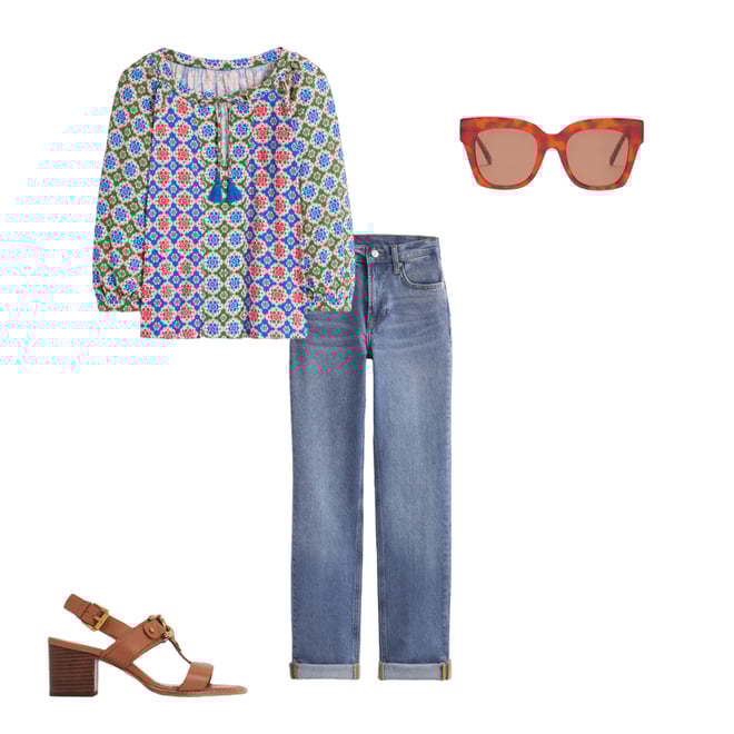 2nd bundle featuring 3 items which compliment Blouson Sleeve Raglan Top