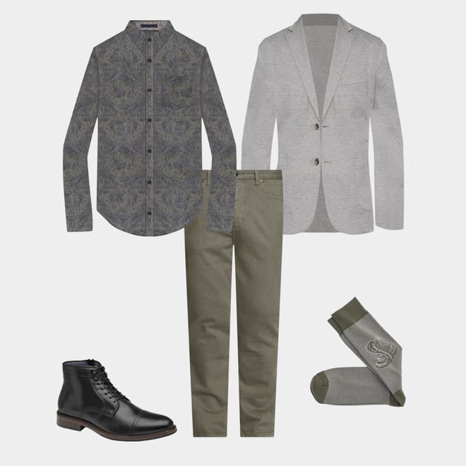 9th bundle featuring 4 items which compliment Striped Socks