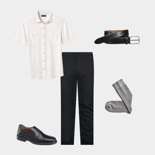 1st bundle featuring 4 items which compliment Edge-Perfed Embossed Belt