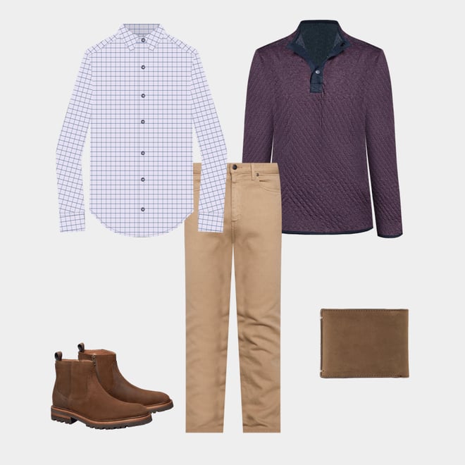 2nd bundle featuring 4 items which compliment Jackson 2-in-1 Billfold Wallet