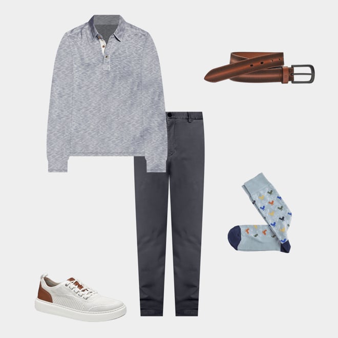 7th bundle featuring 4 items which compliment Washed Chinos
