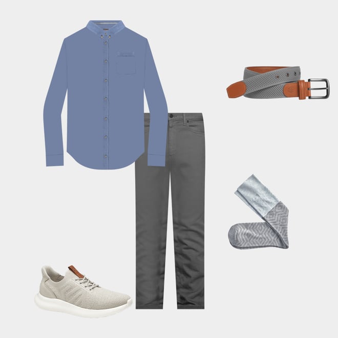 3rd bundle featuring 4 items which compliment Diamond Colorblock Socks