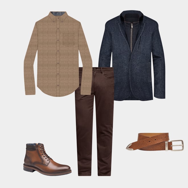 2nd bundle featuring 4 items which compliment XC Flex® Connelly Plain Toe Boot