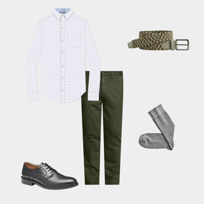 3rd bundle featuring 4 items which compliment Striped Dress Socks