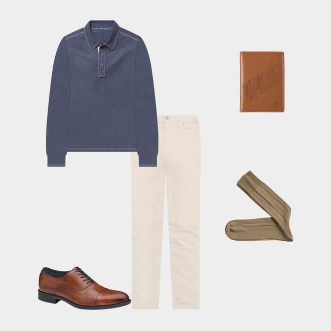 6th bundle featuring 4 items which compliment Five-Pocket Pants