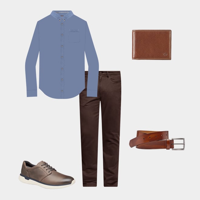 2nd bundle featuring 4 items which compliment Double Contrast Stitch Billfold Wallet