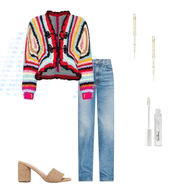 2nd bundle featuring 4 items which compliment Coral Crochet Cardi