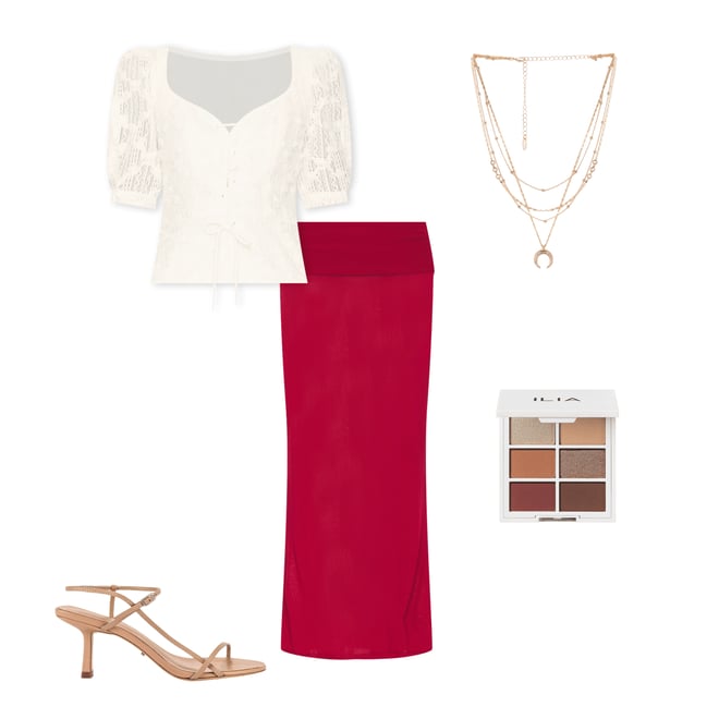 5th bundle featuring 4 items which compliment Cherian Top