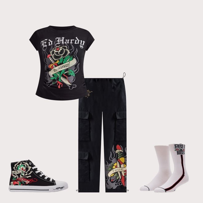 Ed Hardy Skull Hi Grade-School – DTLR