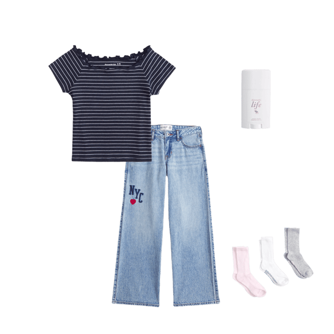 short-sleeve rib tee