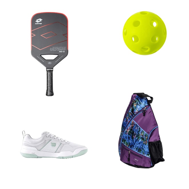 Lotto Ultimo Pro 14mm Pickleball Paddle - Red/Black