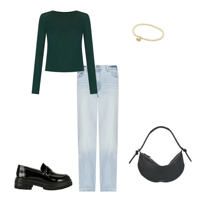 2nd bundle featuring 4 items which compliment Baggy Dad Jeans