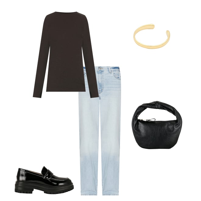 3rd bundle featuring 4 items which compliment Baggy Dad Jeans