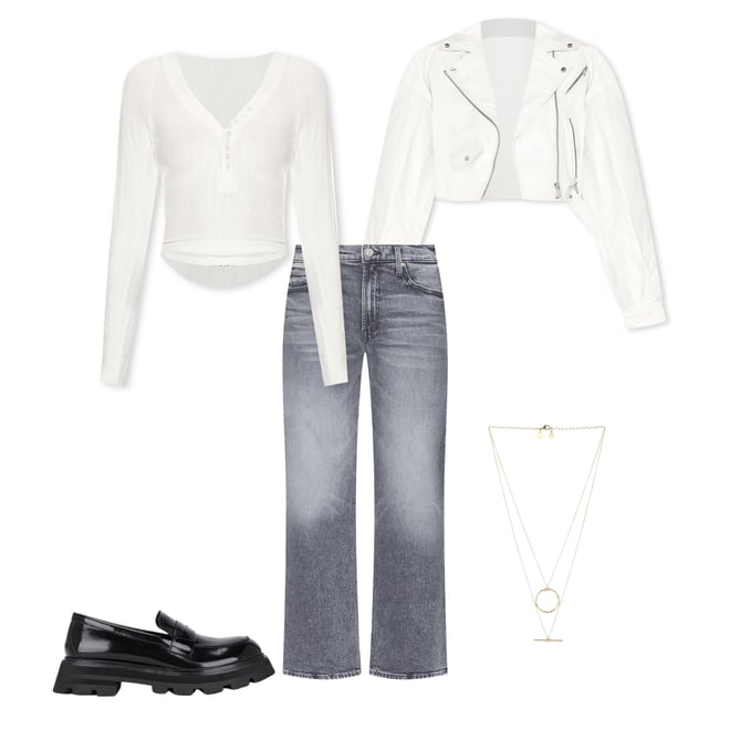 1st bundle featuring 4 items which compliment X REVOLVE Dylan Jacket