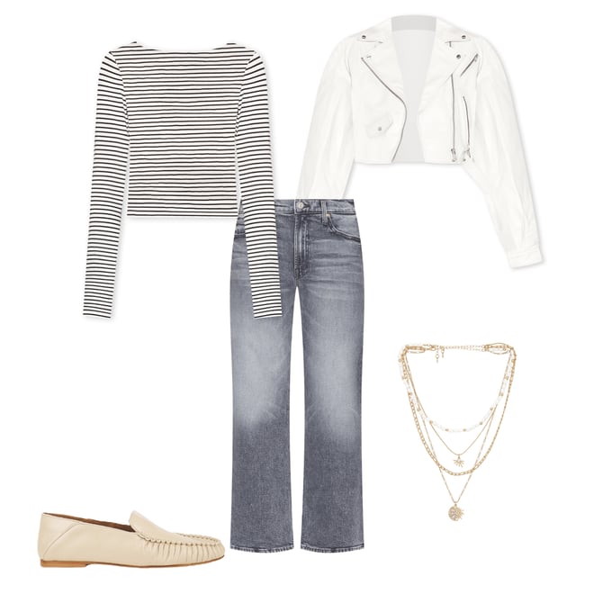 1st bundle featuring 4 items which compliment X REVOLVE Dylan Jacket