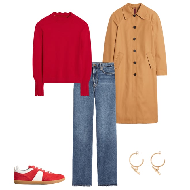 6th bundle featuring 4 items which compliment Imi Scallop Trim Jumper