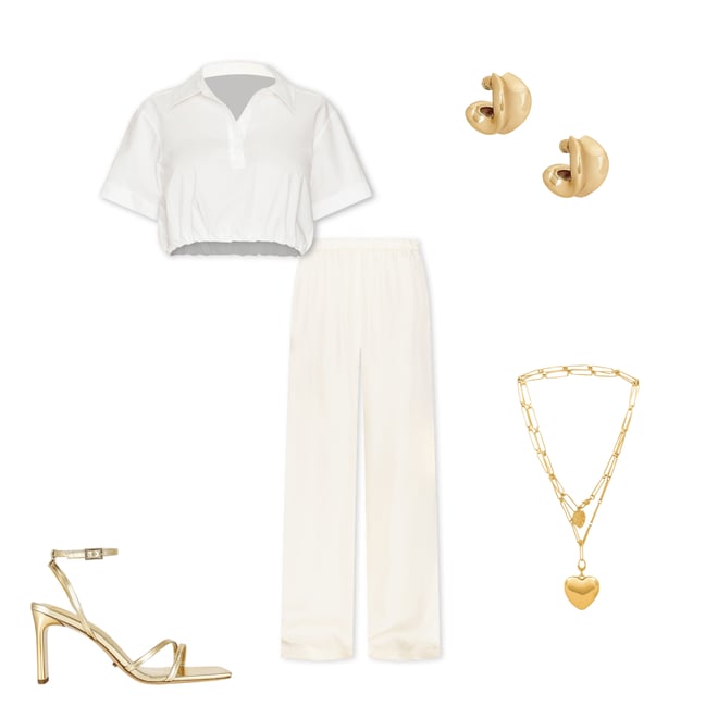 2nd bundle featuring 4 items which compliment Nicky Short Sleeve Crop Top