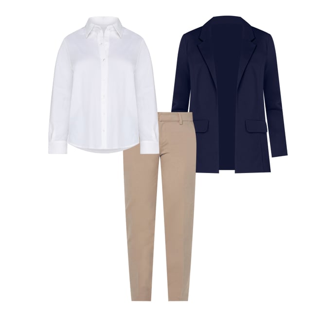 2nd bundle featuring 2 items which compliment Boyfriend Blazer With Princess Darts