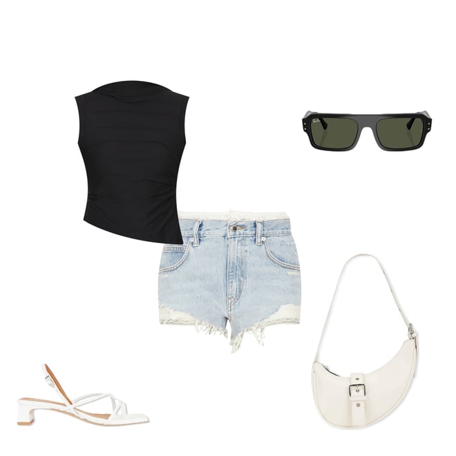 1st bundle featuring 4 items which compliment Prestyled Cutoff Short With Silk Boxer