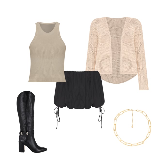 5th bundle featuring 4 items which compliment Rayne Tank